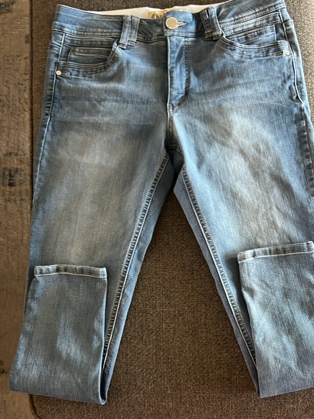 Democracy Ab Technology Light Blue Washed Denim Jeans Women’s 8